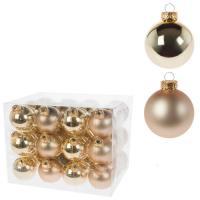 Набор шаров (стекло),5,7 см, 36 шт.