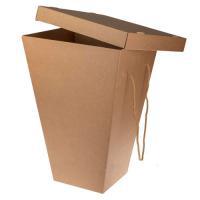 Набор коробок транпортировочных для цветов (крафт), 16x30xH43 см (10 шт)