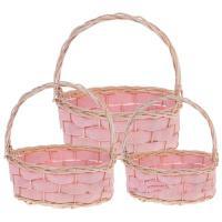 Набор корзин плетеных (ива), 42х35хН15/38см, 35х29хН13,5/33см, 28х23хН12/28см, 3 шт.