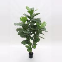 Дерево искусственное "Фикус Лирата",57 листьев, Н120 см