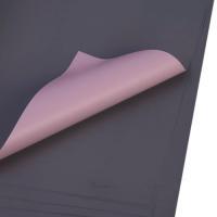 Набор двусторонней, двухцветной матовой пленки, 58х58 см, 63 mic, (20 шт)