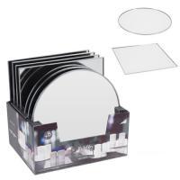 Подставка декоративная (стекло), 25см, в асс.