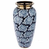Ваза "Шинуазри Blue"(керамика), D22xH41 см