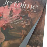 Набор дизайнерской бумаги 110гр/м2 "Цветы", 38x50 см