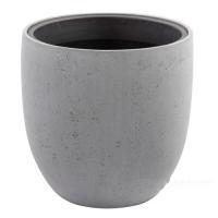 Кашпо полистоун Nobilis Marco "Pmc-grey Round"