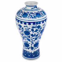 Ваза "Шинуазри Blue" (керамика), D11xH25 см