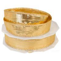 Лента декоративная "Denver" на проволоке, 25 мм x 25 м