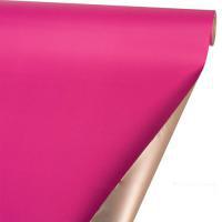 Пленка матовая двухцветная с золотом Вьетнам, 50 смх10 м, 50mic