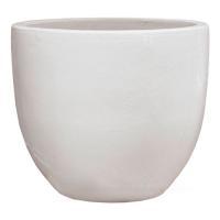 Кашпо Plain Couple White, D58xH50см