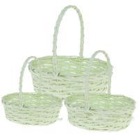 Набор корзин плетеных (ива), 44х34хН15/39см, 37х28хН13/34см, 31х22хН11/29см, 3 шт.