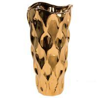 Ваза "Gold" (керамика), D13xH26,5 см