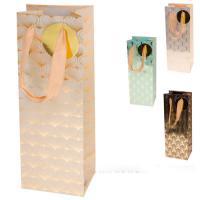 Набор пакетов подарочных "Wine", 12,5x10xH34,5 см (12шт), в асс.