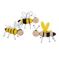 Фигура Пчела (дерево), 12х11хН8 см, в асс.