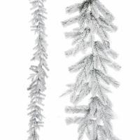 Гирлянда искусственная заснеженная "Альпийская" (ПВХ), D34x270 см