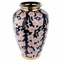 Ваза "Шинуазри Blue"(керамика), D19xH30 см