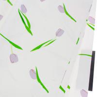 Набор матовой перламутровой пленки "Цветы" 68mic, 58x58 см (20шт)