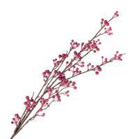 Ветка ягодная искусственная (пластик), 104 см
