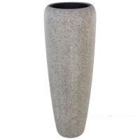 Кашпо полистоун Nobilis Marco "Rock2-wb Vase", D34хH97 см с тех.горшком