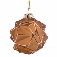 Елочная игрушка "Шар" (стекло), D8 см