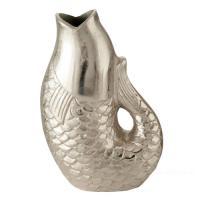 Ваза Рыба (металл), 16х10хН25 см