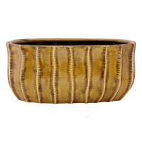 Кашпо Indoor Pottery Boat Manon Ochre (per 3 pcs.), 29х14хH13см