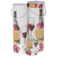 Набор подарочных коробок "Новогодняя" (картон), D10,5xH35 см, D12,5xH36 см (2шт)