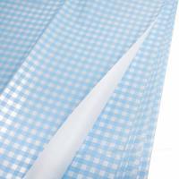 Набор матовой пленки "Французская клетка", 58х58 см, 63 mic (20шт)