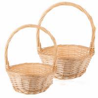 Набор корзин из ивы Подарочные, 2 шт, D 30/25 см