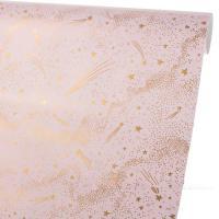 Упаковочная бумага "Звезды" в тубусе, 70 смx1 м