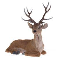 Фигура "Олень" (иск. мех), 61х38хН61 см