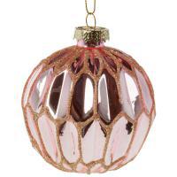 Елочная игрушка "Шар" (стекло), D8см