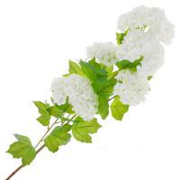 Цветок искусственныйс силиконовым покрытием "Калина", 88 см