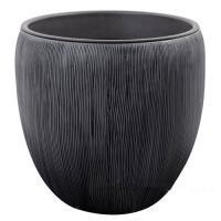 Кашпо полистоун Nobilis Marco "Pm-bgrey Socdung"