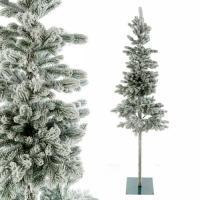 Ель искусственная заснеженная "Королева Тянь Шаня", H180 см (ПЭ, подставка металл)