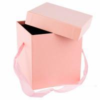 Коробка подарочная с ручкой, 13x13xH14 см