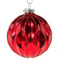 Елочная игрушка "Шар" (стекло), D8см