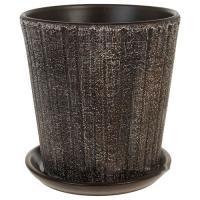 Горшок "Меланж Конус" (керамика), D22xH22,5 см