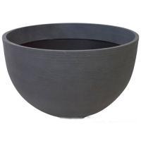 Кашпо файберстоун Nobilis Marco "Grey sand Round", D60хH36 см