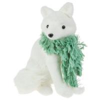 Фигура "Лиса" (иск. мех), 23х17хН27см