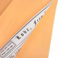 Набор двусторонней матовой пленки "Газета", 58х58 см, (20 шт)