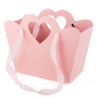 Коробка-кашпо "Сумка" с ручкой и окном, 24,4x10xH18,8 см