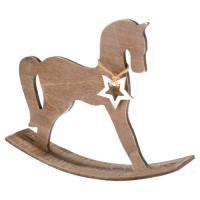 Фигура "Конь-качалка" (дерево), 20х5хН20 см