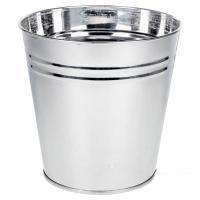 Вазон их нержавейки без ручек "Classic", 5 л, D 21.2 х H 20,5 см