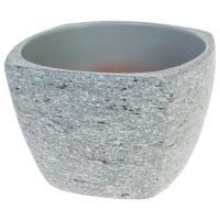 Кашпо "Квадрат" (керамика), D18xH13 см