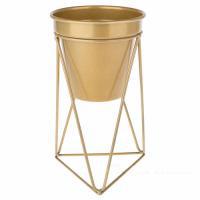 Подставка с кашпо для композиций (металл), 13x13xH23 см