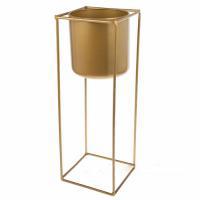 Подставка с кашпо для композиций (металл), 22x22xH60 см