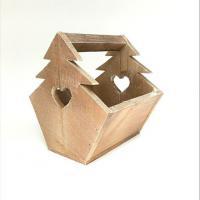 Ящик "Елочка" (дерево), 18х16хН30 см