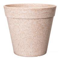 Кашпо Fibrics Bamboo Straight sand (per 16 pcs.), D18xH16см