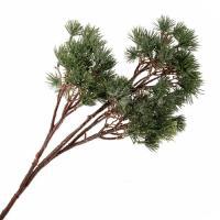 Ветка еловая искусственная (пластик), 35 см