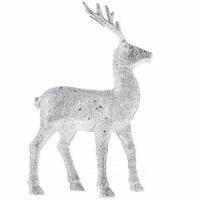 Фигура "Олень" (пластик), 12х14хН20см